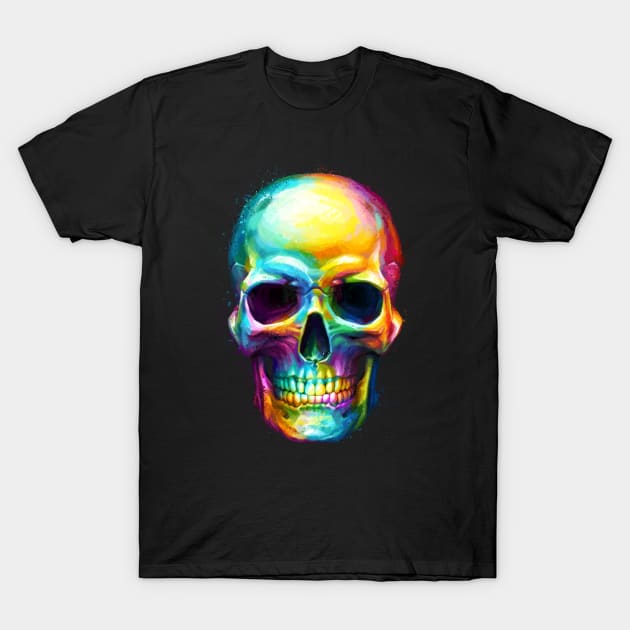 Skull T-Shirt by stonemask